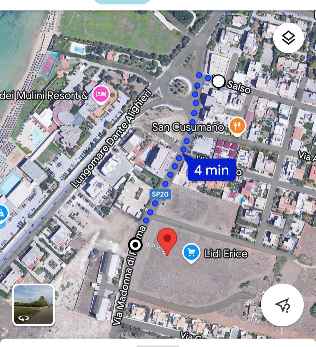 Casa Mare Di Ponente Apartman Erice Kültér fotó